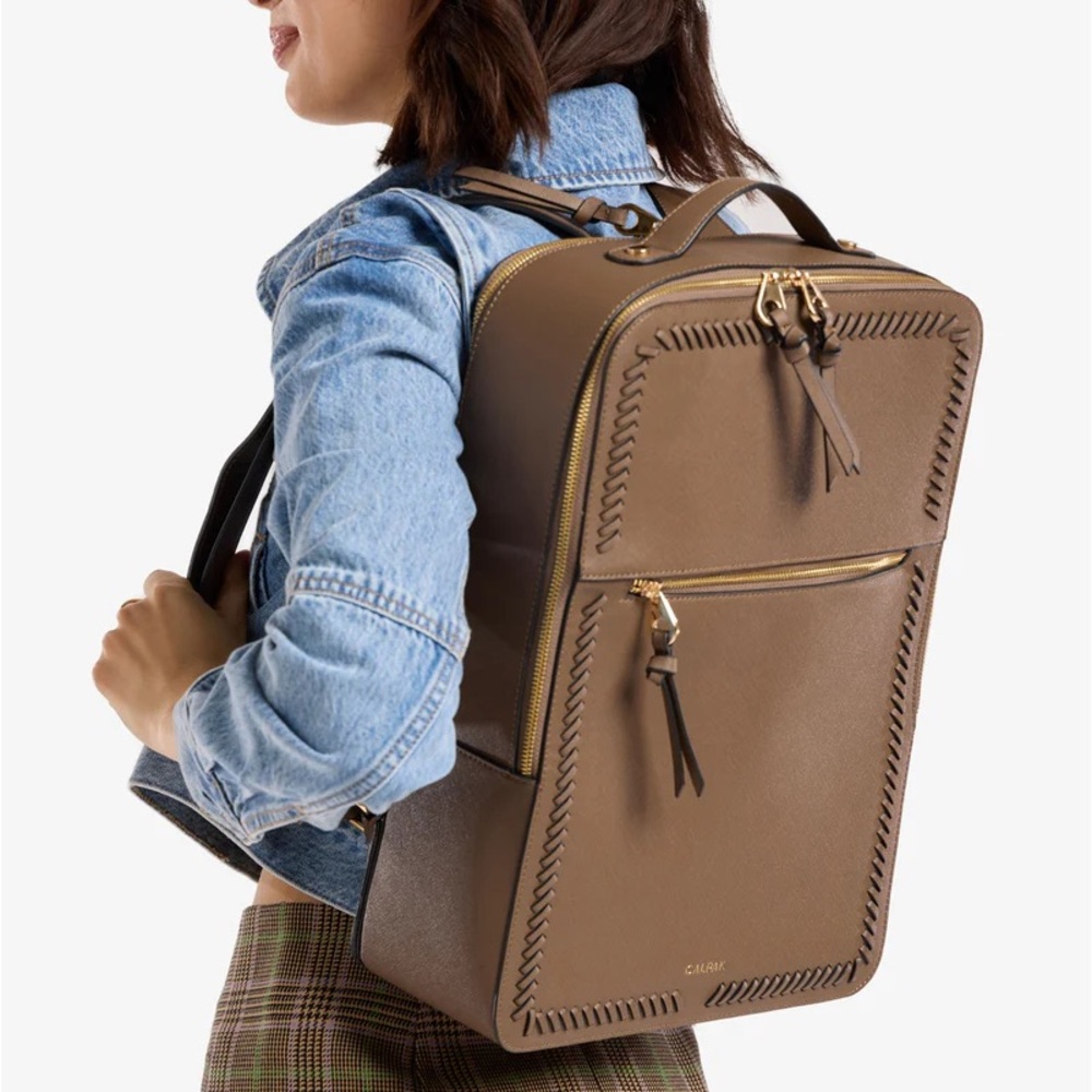 Calpak Kaya Laptop Bag in Limited Edition Mocha